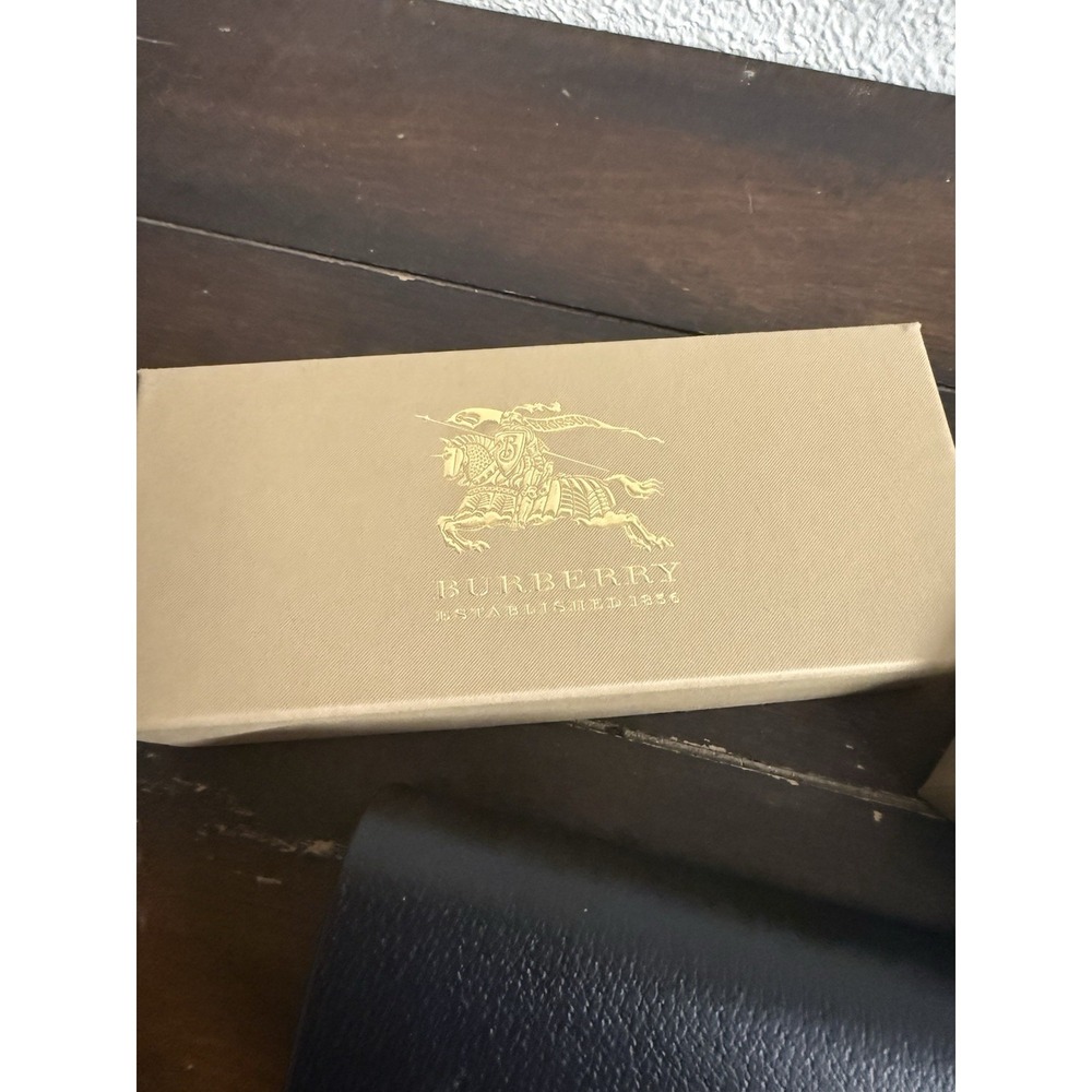Lot Of 10 Burberry Eyeglass Sunglasses Cases New With Box And Cloth Black - Picture 3 of 5